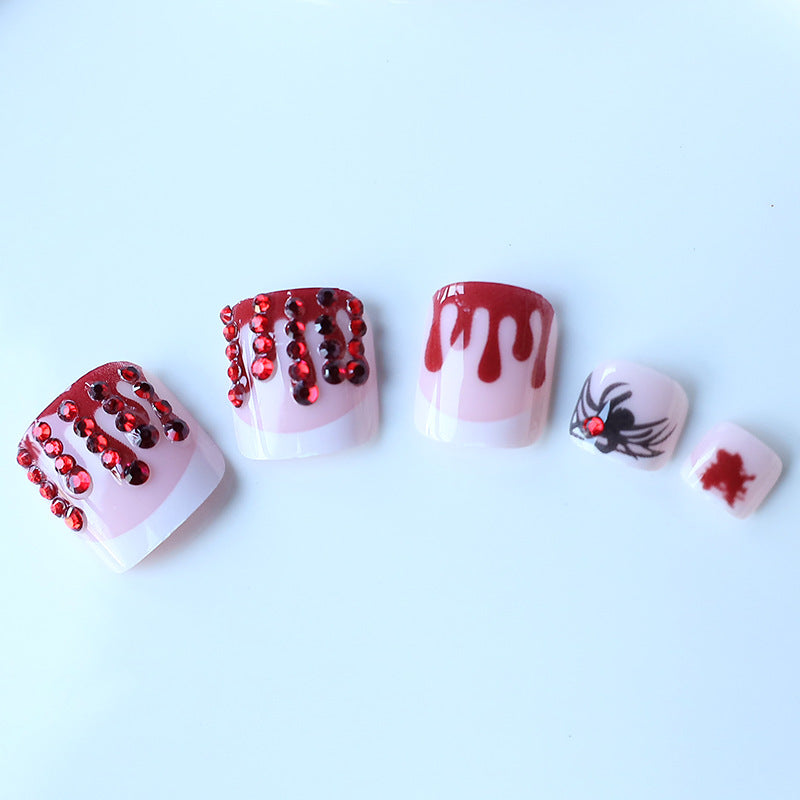 Halloween-Themen Dekorative Nagelkunst Set Karnz