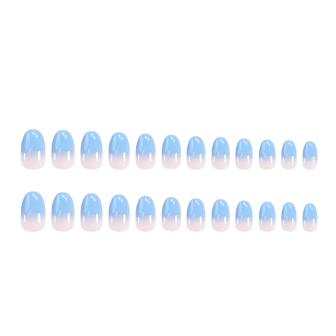 Kunstvolle Ombre-Nagelgestaltung Karnz