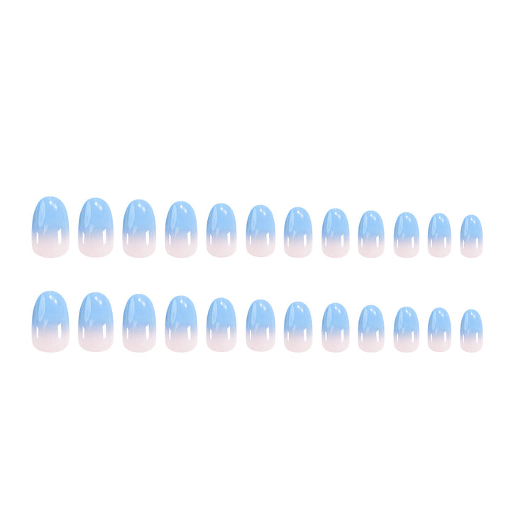 Kunstvolle Ombre-Nagelgestaltung Karnz