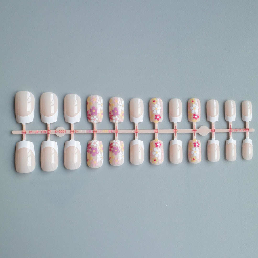 Floral Design Nagelkunst Set