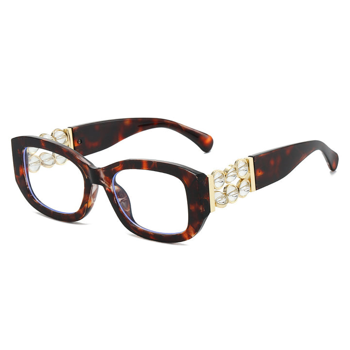 Dekorative Quadratische Rahmenbrille Karnz