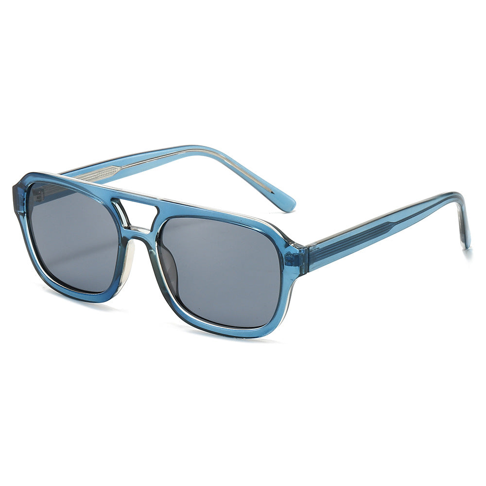 Damen modische Sonnenbrille im eleganten, kantigen Design Karnz