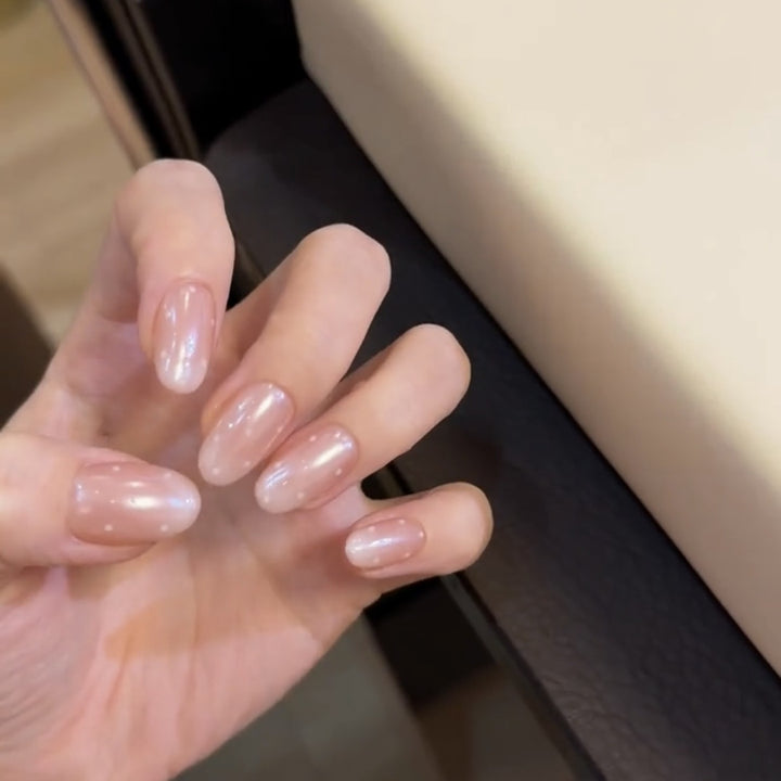 Elegante Ombre Press-On Nägel Karnz