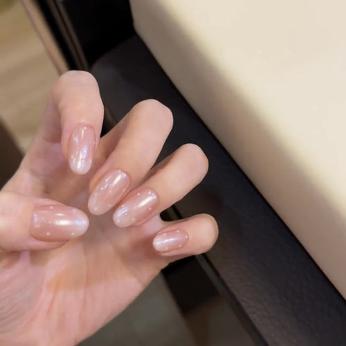 Elegante Ombre Press-On Nägel Karnz