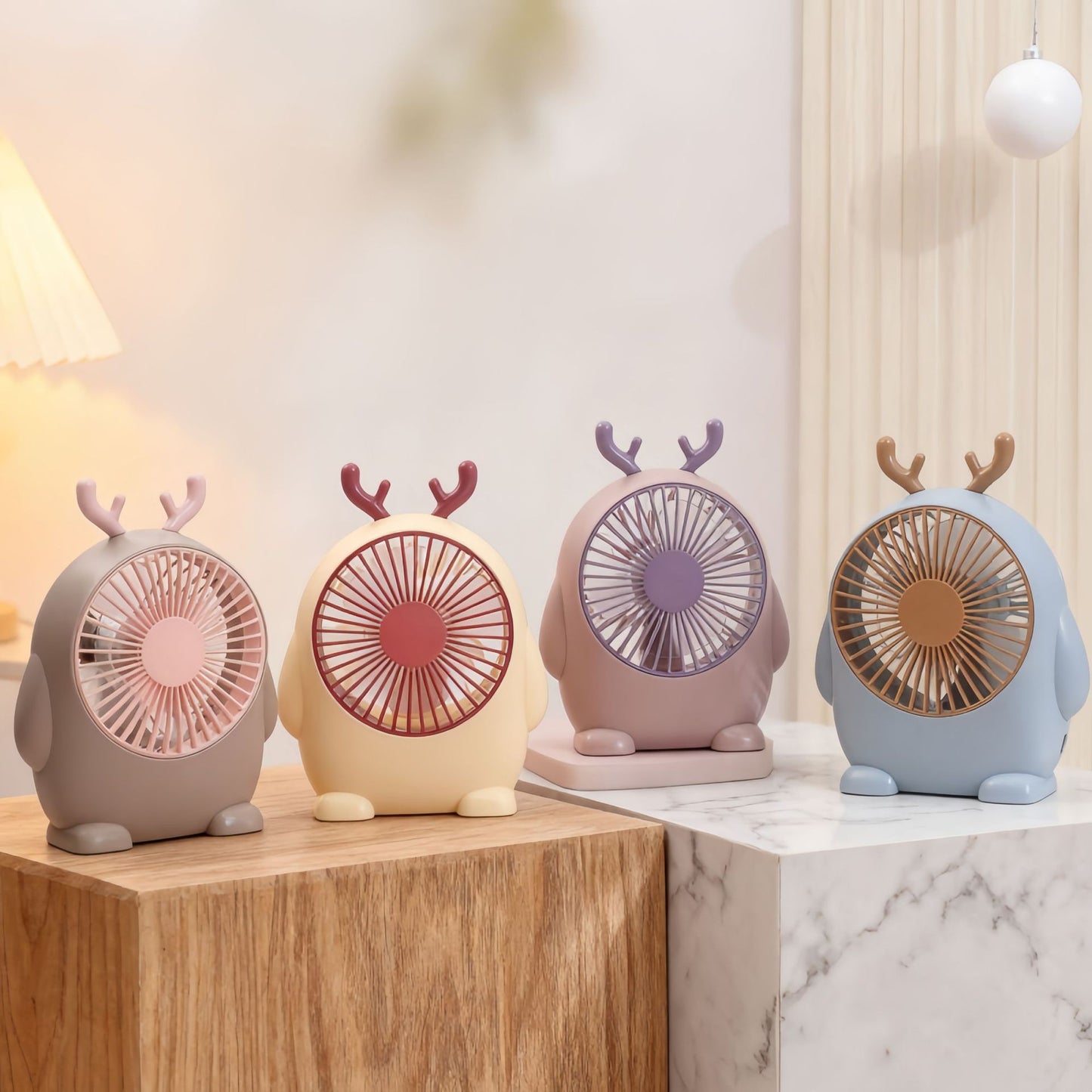 Damen Handventilator mit niedlichem Tierdesign Karnz