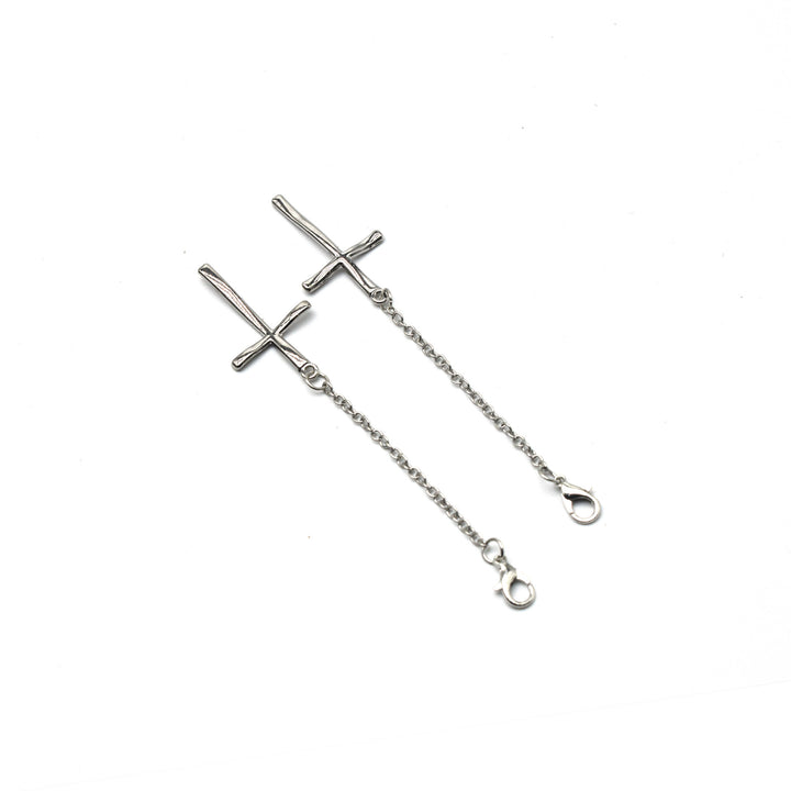 Eleganter Kreuz-Design Ketten-Brillenhalter Karnz