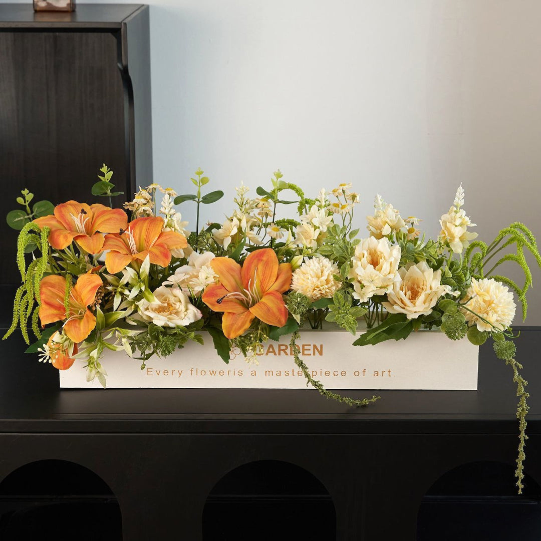 Hochwertige künstliche Blumenarrangement