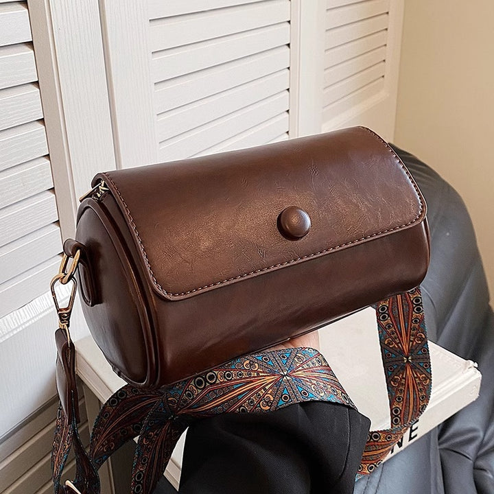 Retro Leder Crossbody Tasche Karnz