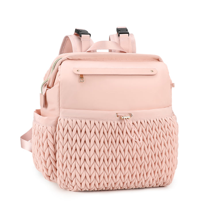 Modischer Rucksack mit Geflochtenem Design Karnz