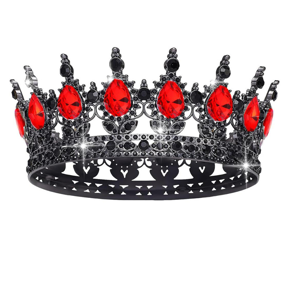 Damen Krone mit eleganten Edelsteinen Karnz