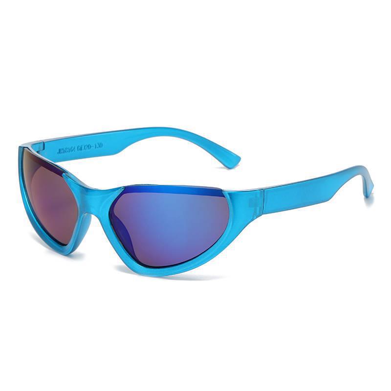 Damen Sportliche Fahrradsonnenbrille mit Windschnittigem Design Karnz