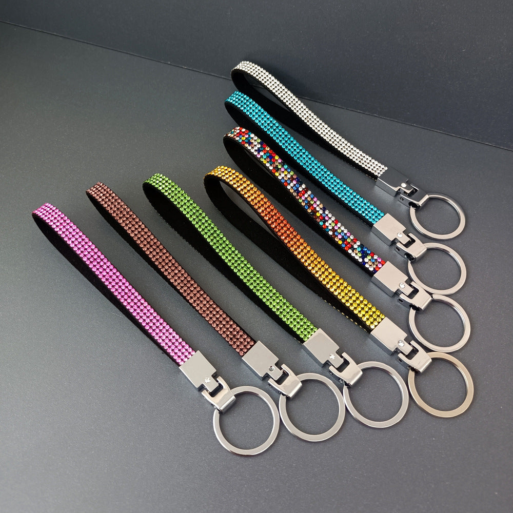 Eleganter Strass-Schlüsselanhänger Strap Karnz
