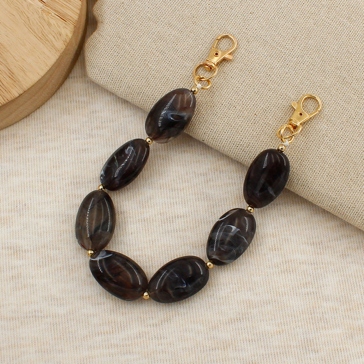 Chunky Beaded Brillen Kette Karnz