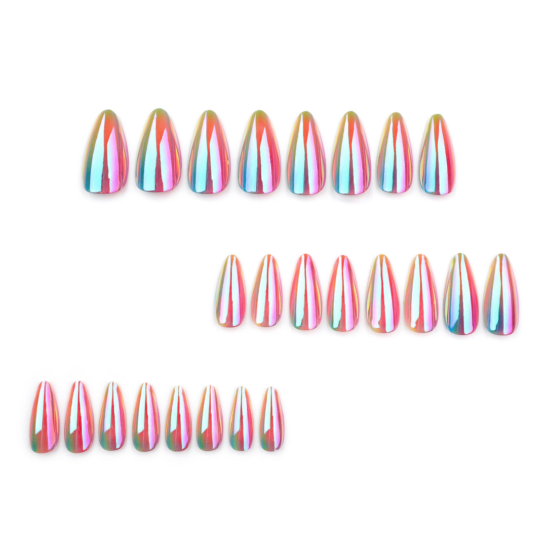 Farbwechselnde Stiletto-Nägel Karnz