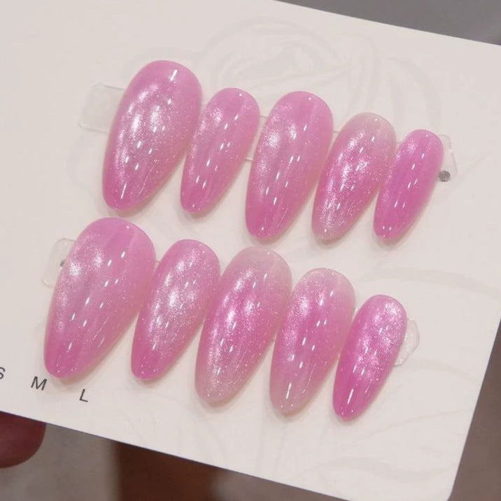 Premium Glänzende Stiletto Nagelspitzen
