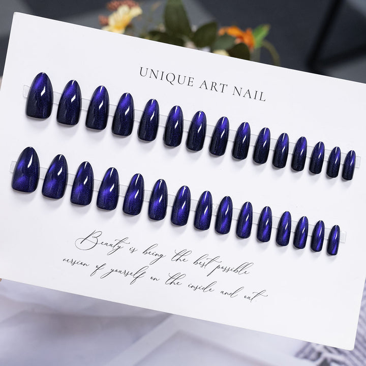 Premium Glossy Press-On Nail Set