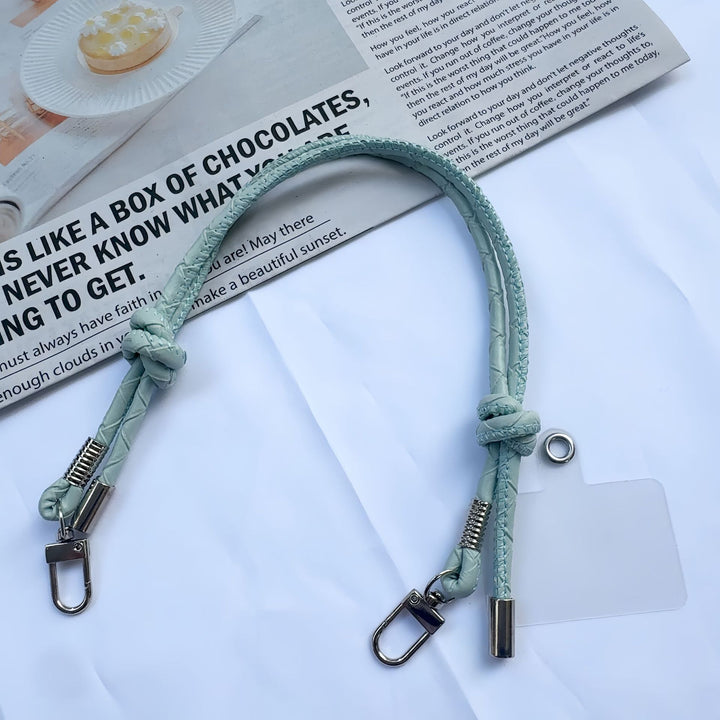 Premium Leder Lanyard Strap Karnz
