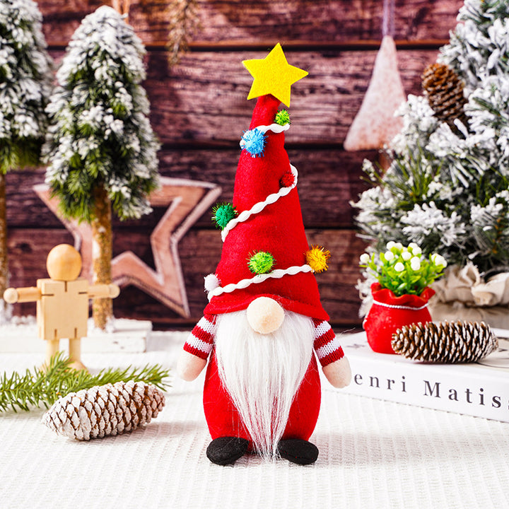 Dekorative Weihnachtsgnom Figur Karnz