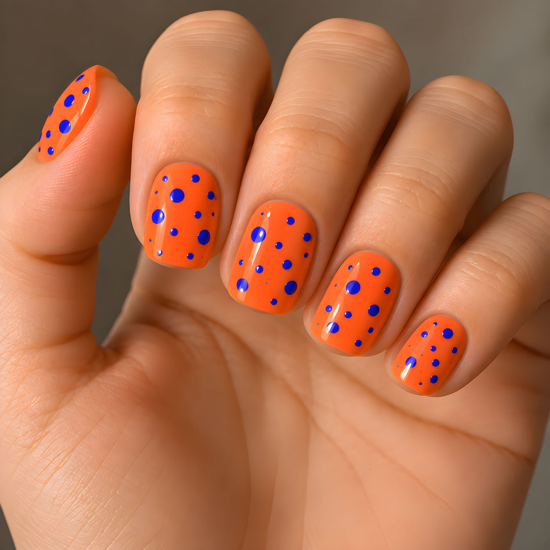 Punktmuster Gel Nagelkunst