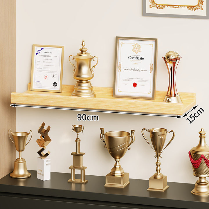 Wandmontierte Schwimmende Display-Regal Lackiertes Hochglanz-MDF