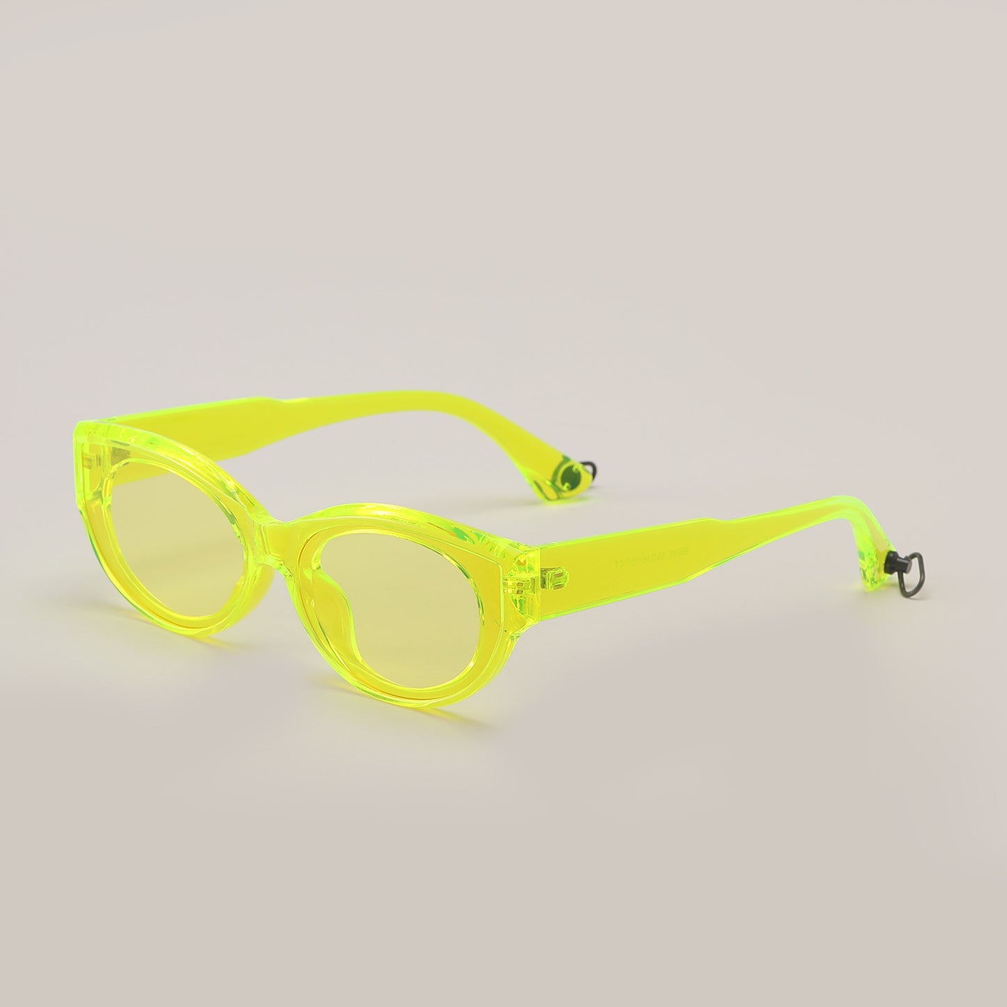 Damen modische Sonnenbrille mit transparentem Rahmen und UV-Schutz Karnz