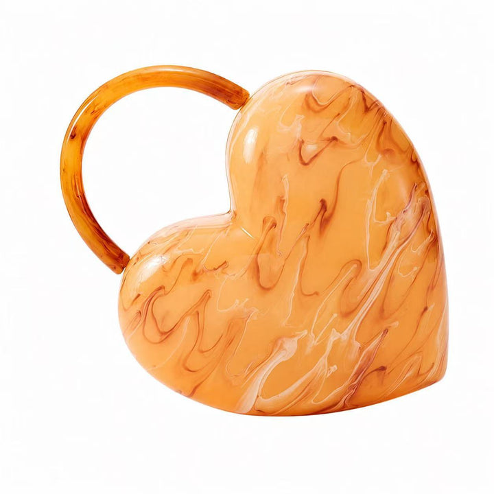 Herzförmige Handtasche