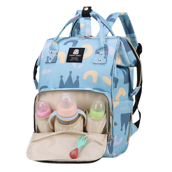 Stilvolle Mehrzweck-Baby-Pflege-Rucksack Karnz