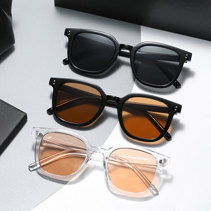 Damen Retro-inspirierte quadratische Sonnenbrille Karnz