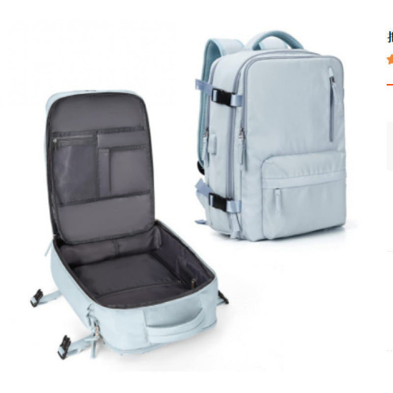 Multi-Fach Stilvoller Reise-Rucksack Karnz