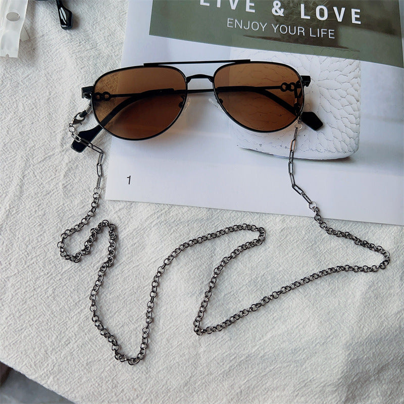 Vintage-inspirierte Pilotensonnenbrille Karnz
