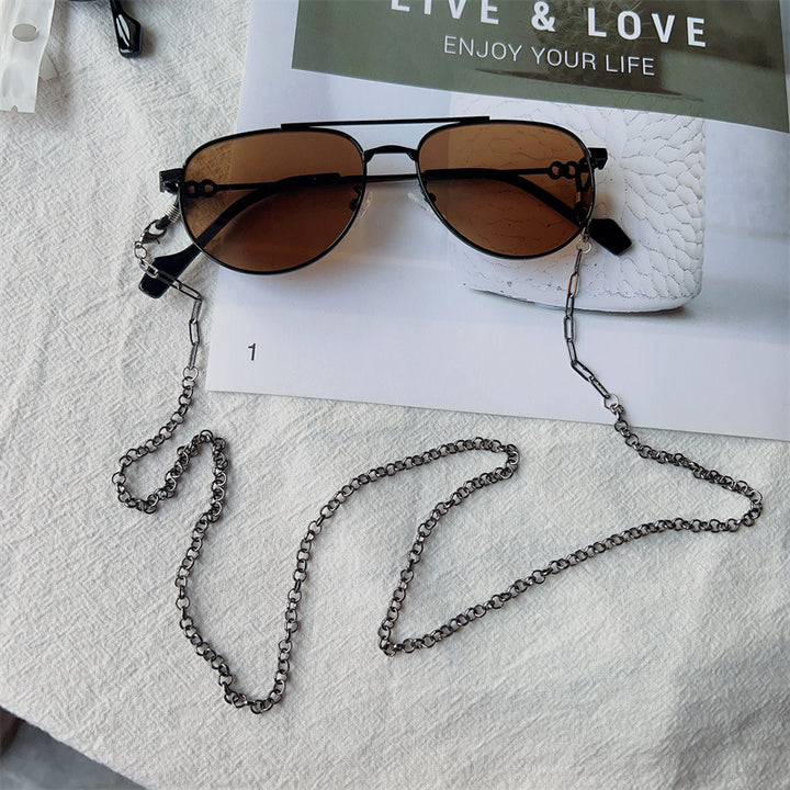 Vintage-inspirierte Pilotensonnenbrille Karnz