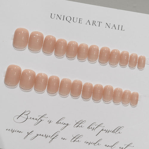 Elegante Glänzende Nagelverstärkungen