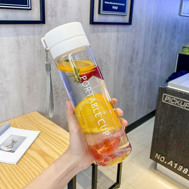Damen Trinkflasche mit innovativem Deckel Karnz