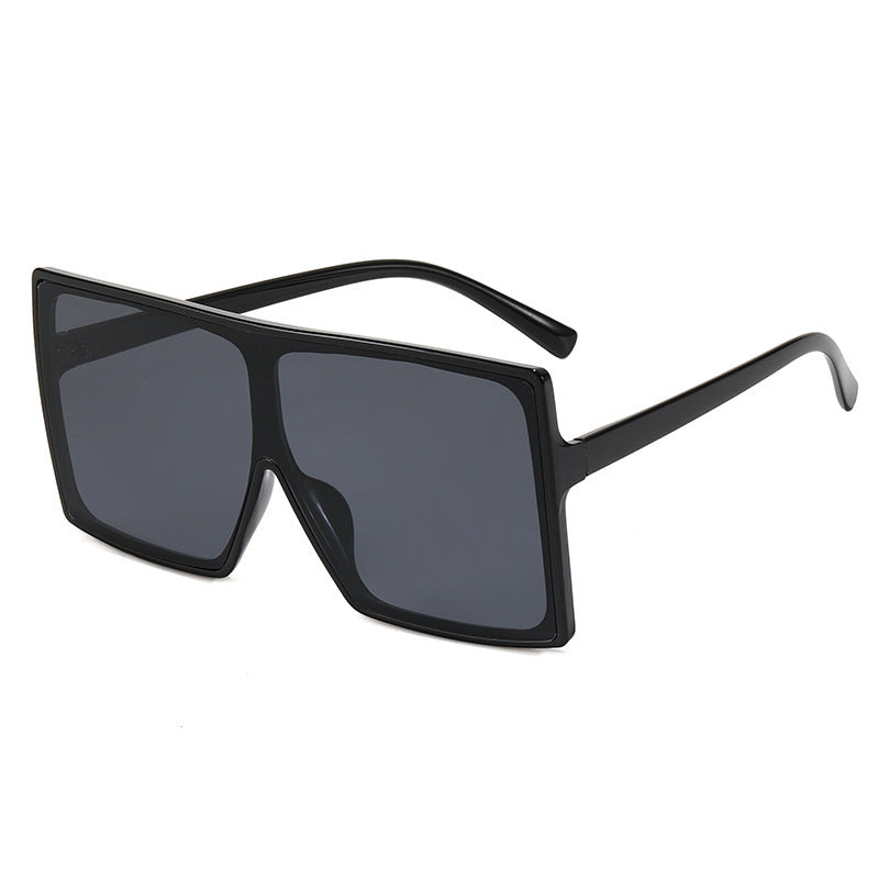 Damen Oversized Sonnenbrille im modischen geometrischen Design Karnz