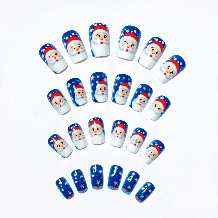 Kreative Weihnachtskunstnägel Karnz