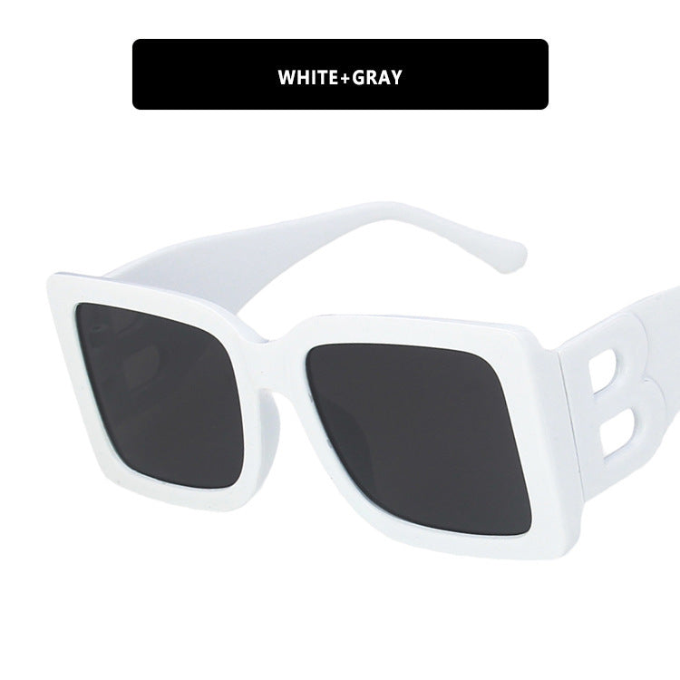 Damen modische Sonnenbrille im trendigen Leopardendesign Karnz