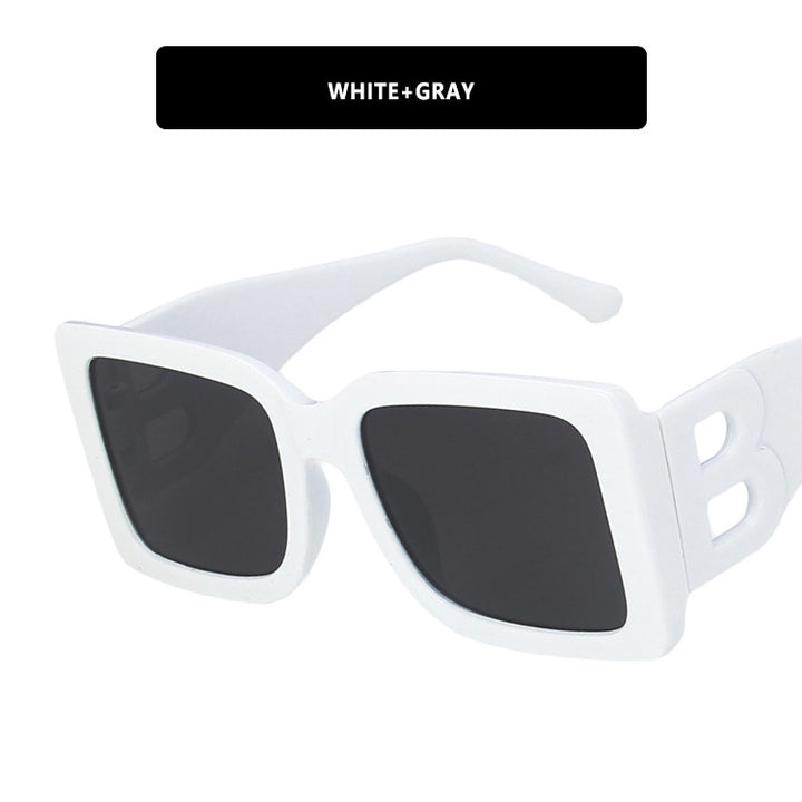 Damen modische Sonnenbrille im trendigen Leopardendesign Karnz