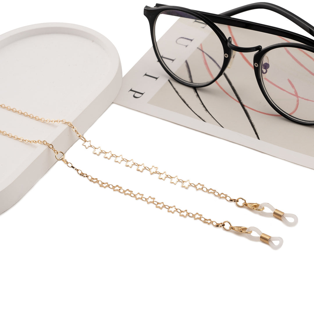 Premium Metall Brillen Kette Karnz