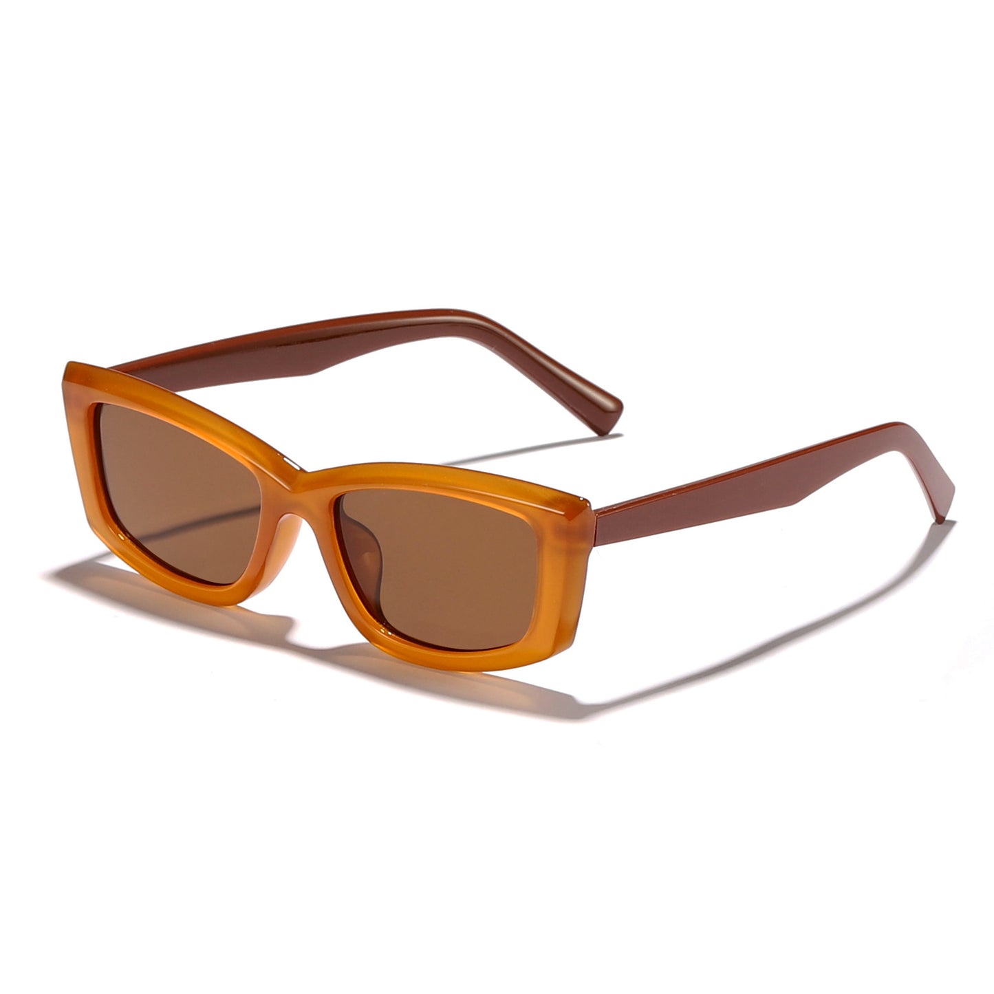 Damen modische UV-Schutz Sonnenbrille mit zeitgemäßem Rahmen Karnz