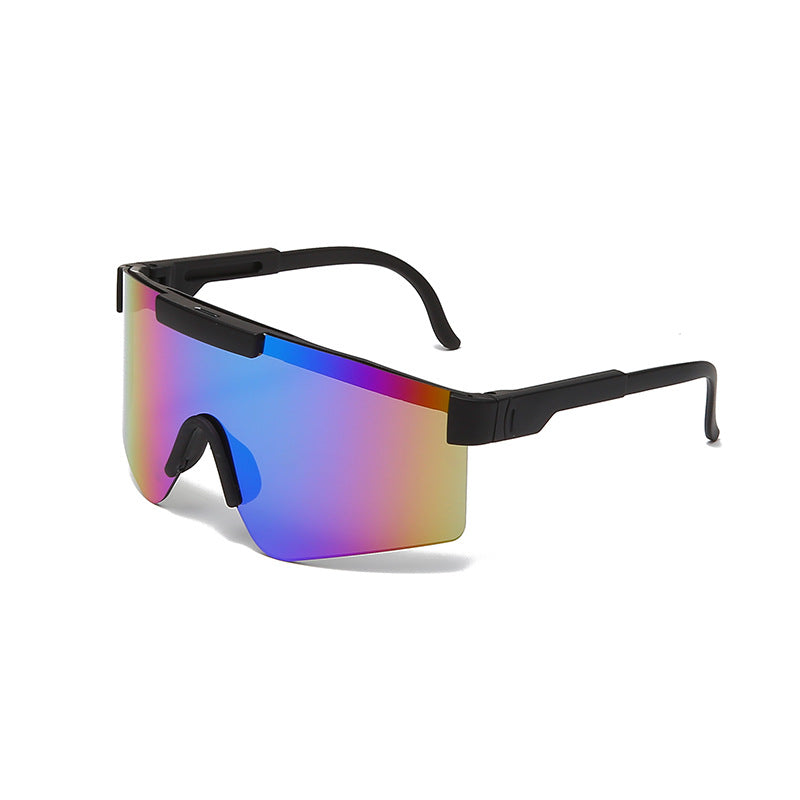 Damen Sport-Sonnenbrille mit futuristischem Design Karnz