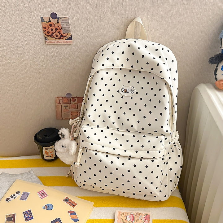 Stilvolle Punktmuster Leichte Rucksack Karnz