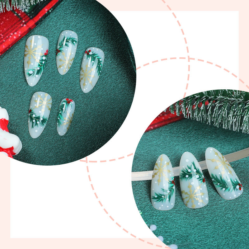 Saisonale Urlaubs-Themen Press-On Nail Set Karnz