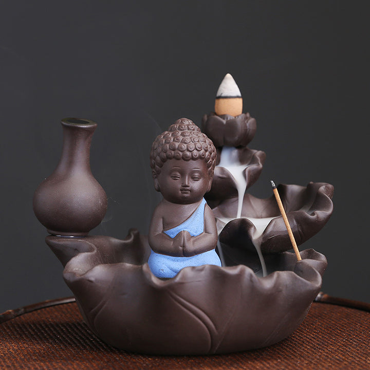 Buddha-Themen Lotus Räucherstäbchenhalter