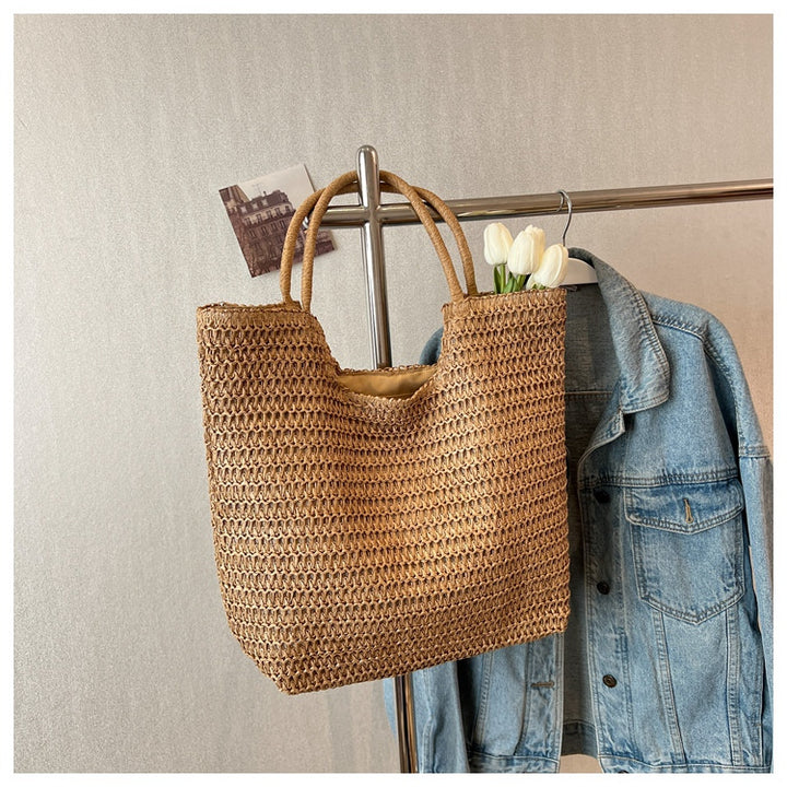 Handgefertigte ven Strohtasche Karnz