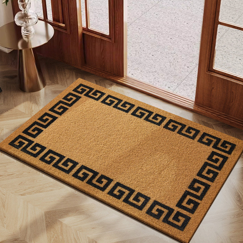 Stylische geometrische Fußmatte