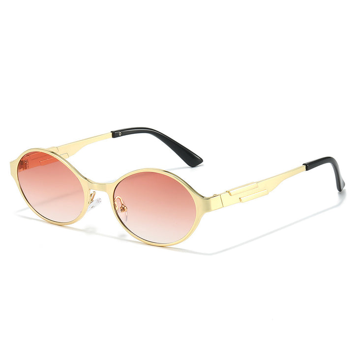 Einzigartige ovale Rahmen-Sonnenbrille Karnz