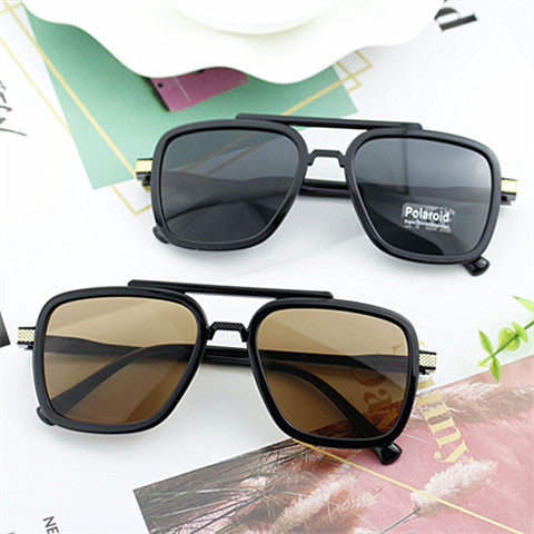 Damen moderne Sonnenbrille mit quadratischem Rahmen Karnz