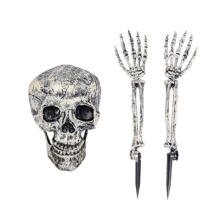 Halloween-Themen Gruselige Skelett-Hand Requisiten Karnz