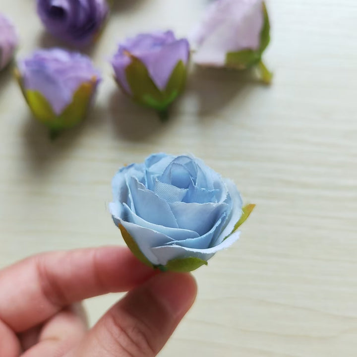 Dekorative Stoffblume