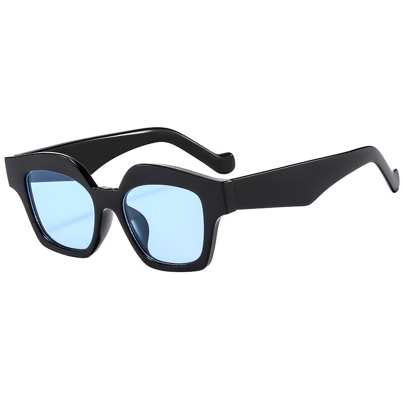 Damen Designer-Sonnenbrille im modernen Schildpatt-Stil Karnz